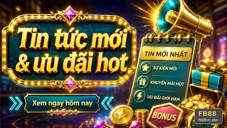 Khuyến Mãi FB88 Tại fb88vn.sbs: Đọc Chi Tiết Giao Diện Tin Mới, Ưu Đãi Và Điều Kiện Nhận Thưởng – Đánh Giá Ưu Đãi Cho Người Mới Bằng Tiêu Chí Minh Bạch Qua Góc Kiểm Chứng Theo Tên Miền
